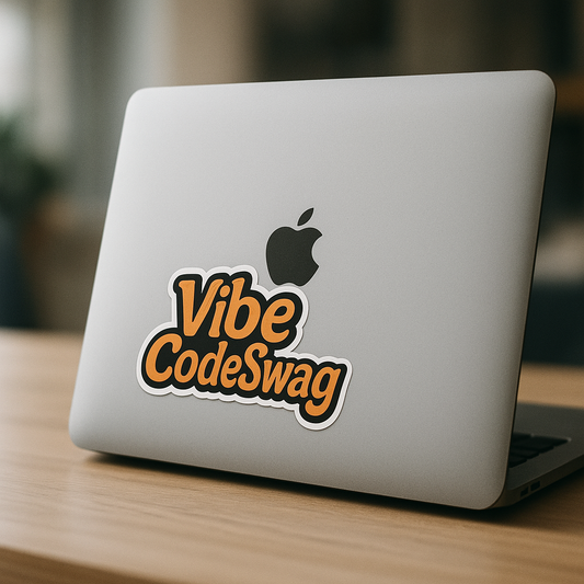 “VibeCodeSwag” Sticker